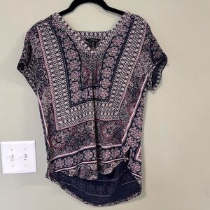 Lucky Brand Paisley Top